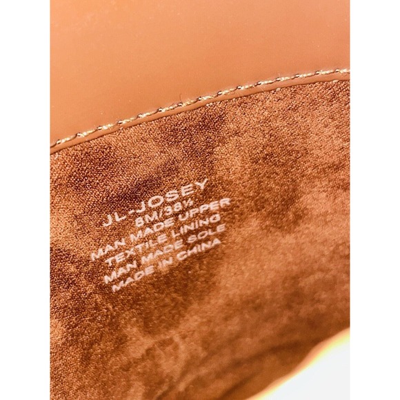 JLO Jennifer Lopez Josey Ankle Boots, Women's Size 8M, Cognac NEW MSRP $119 - Picture 7 of 12